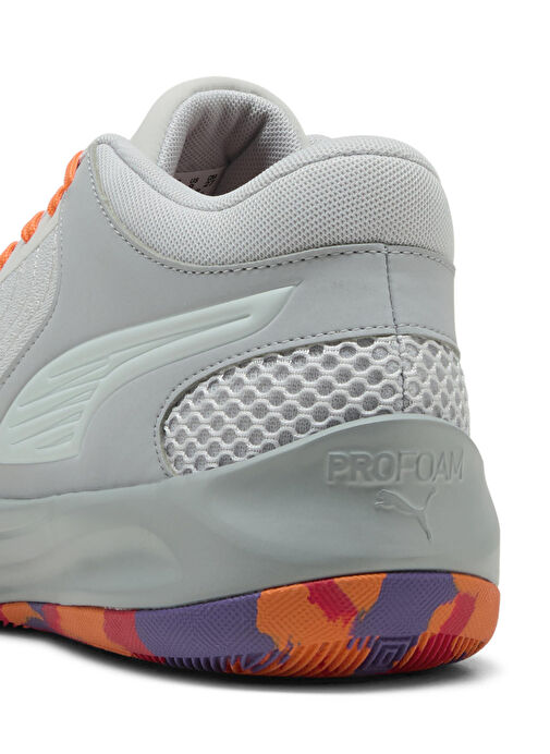 Puma 31231601 Court Pro 2 Marble Cool Mi Gri Erkek Basketbol Ayakkabısı - Görsel 5