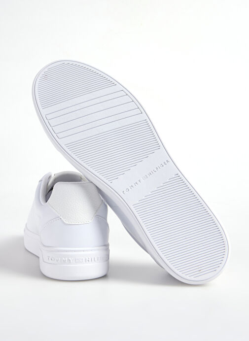 Tommy Hilfiger Beyaz Kadın Sneaker FW0FW09073 - Görsel 5