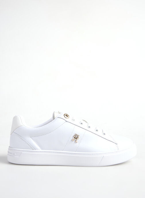 Tommy Hilfiger Beyaz Kadın Sneaker FW0FW09073 - Görsel 2