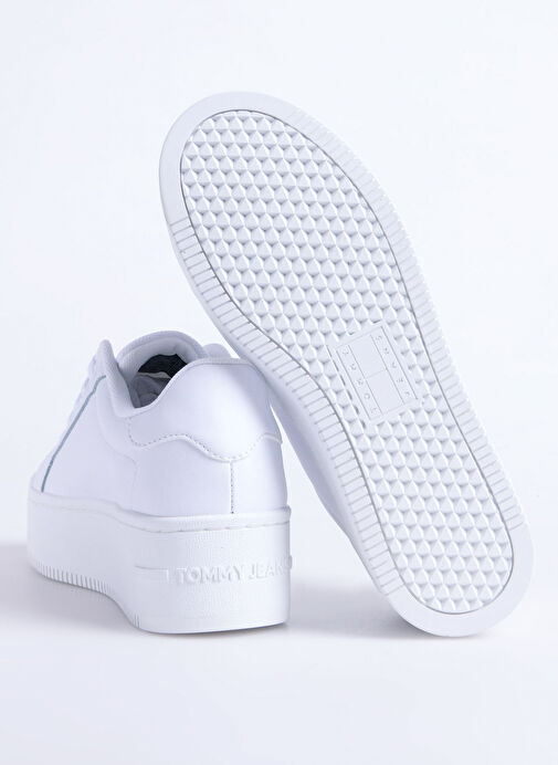 Tommy Hilfiger Beyaz Kadın Sneaker EN0EN02932 - Görsel 5