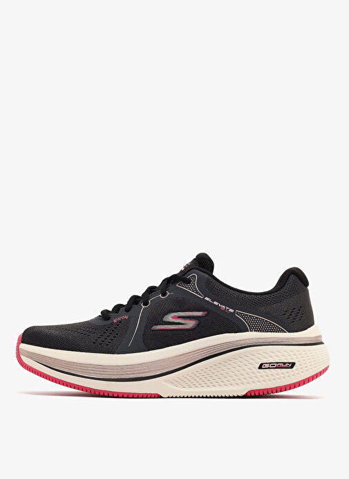 Skechers 129005 BKPK GO RUN ELEVATE 2.0 QUAR Siyah Kadın Koşu Ayakkabısı - Görsel 2