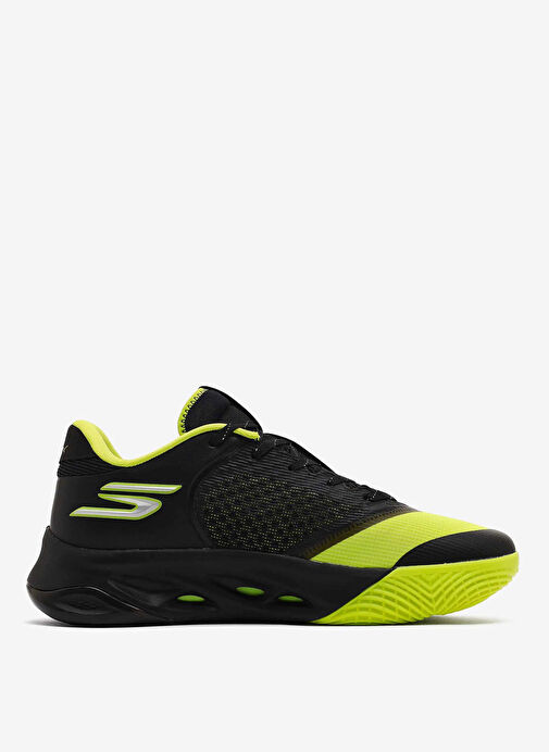 Skechers 253001 BKLM SKX FLOAT Siyah - Açık Yeşil Erkek Basketbol Ayakkabısı - Görsel 3