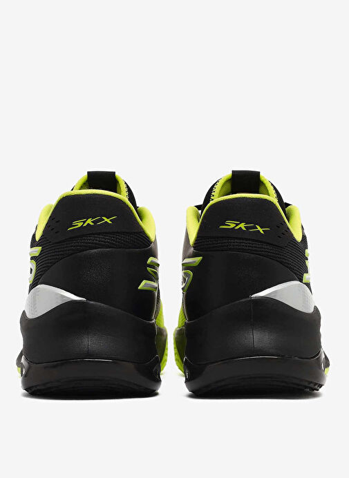 Skechers 253001 BKLM SKX FLOAT Siyah - Açık Yeşil Erkek Basketbol Ayakkabısı - Görsel 7