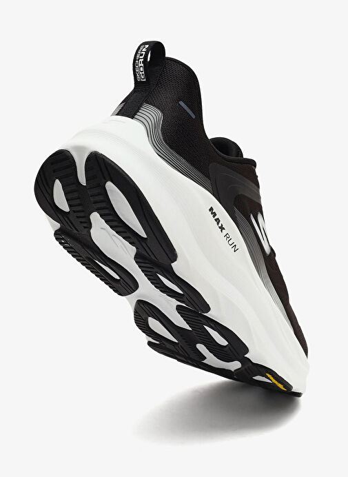 Skechers 129202 BKW MAX RUN PACEWAVE Beyaz Kadın Koşu Ayakkabısı - Görsel 6