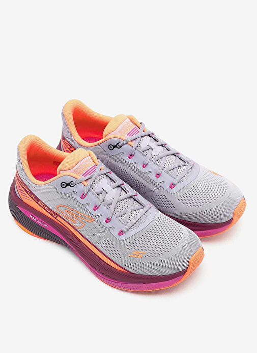 Skechers 128901 LVMT MAX CUSHIONING PROPULSI Çok Renkli Kadın Koşu Ayakkabısı - Görsel 5