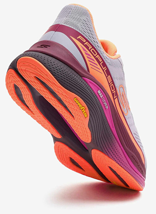 Skechers 128901 LVMT MAX CUSHIONING PROPULSI Çok Renkli Kadın Koşu Ayakkabısı - Görsel 6