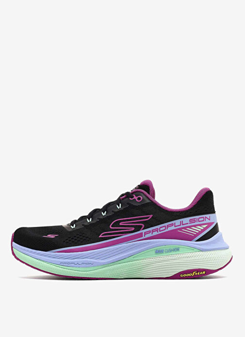 Skechers 128901 BKPR MAX CUSHIONING PROPULSI Siyah Kadın Koşu Ayakkabısı - Görsel 2