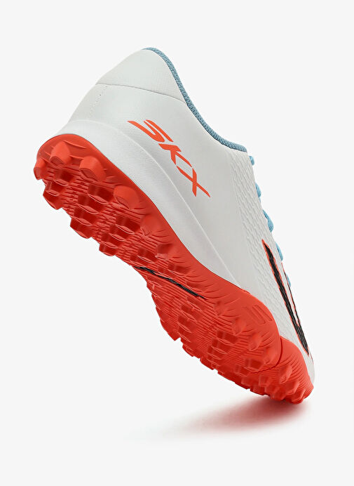 Skechers 252134 WTQP SKECHERS CLUB TF Beyaz - Turkuaz - Pembe Erkek Futbol Ayakkabısı - Görsel 6