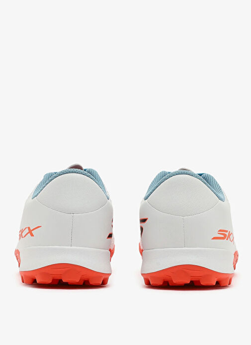 Skechers 252134 WTQP SKECHERS CLUB TF Beyaz - Turkuaz - Pembe Erkek Futbol Ayakkabısı - Görsel 7