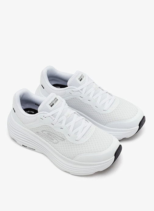 Skechers 129470 WBK MAX CUSHIONING ENDEAVOUR Beyaz Kadın Koşu Ayakkabısı - Görsel 5