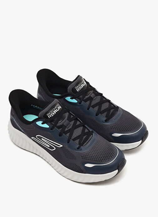 Skechers 220392 CCBK GO RUN NOW REGENT Gri Erkek Koşu Ayakkabısı - Görsel 5