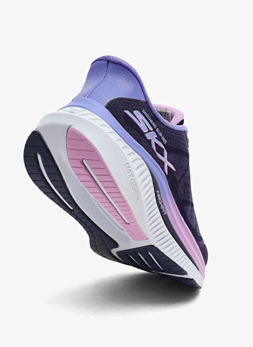 Skechers 125582 NVLV GO WALK MAX CUSHIONING Lacivert Kadın Yürüyüş Ayakkabısı - Görsel 6