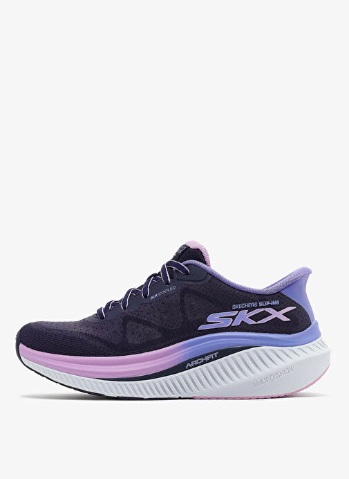 Skechers 125582 NVLV GO WALK MAX CUSHIONING Lacivert Kadın Yürüyüş Ayakkabısı - Görsel 2