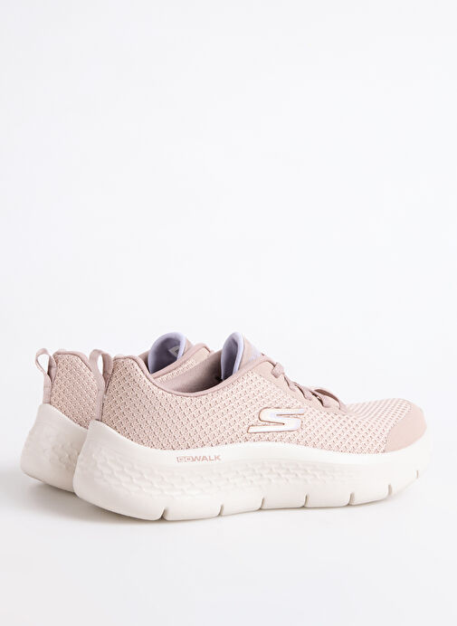 Skechers 125515TK TPLV GO WALK FLEX Bej - Mor Kadın Yürüyüş Ayakkabısı - Görsel 4