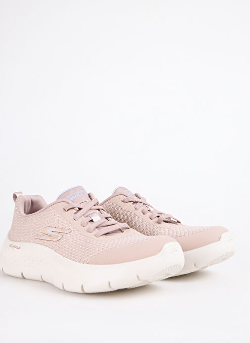 Skechers 125515TK TPLV GO WALK FLEX Bej - Mor Kadın Yürüyüş Ayakkabısı - Görsel 6