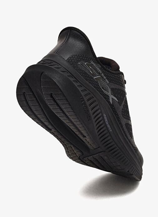 Skechers 125582 BBK GO WALK MAX CUSHIONING A Siyah Kadın Yürüyüş Ayakkabısı - Görsel 6