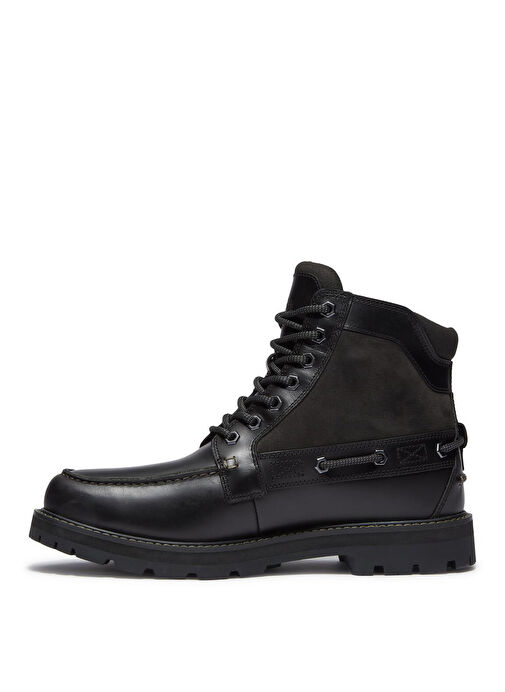 Timberland Siyah Erkek Deri Bot BRITTON ROAD MID LACE UP BOOT - Görsel 3