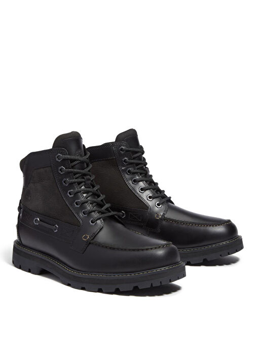 Timberland Siyah Erkek Deri Bot BRITTON ROAD MID LACE UP BOOT - Görsel 4