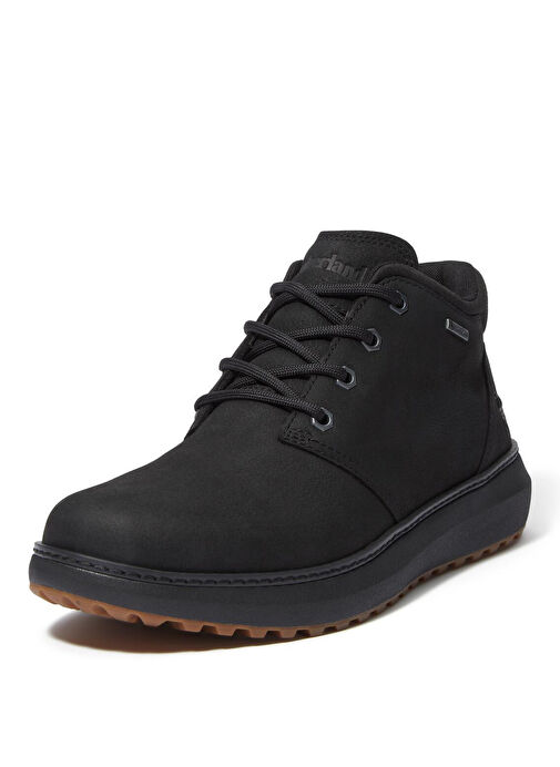 Timberland Siyah Erkek Bot HUDSON ROAD MID LACE UP GTX CHUKKA - Görsel 5
