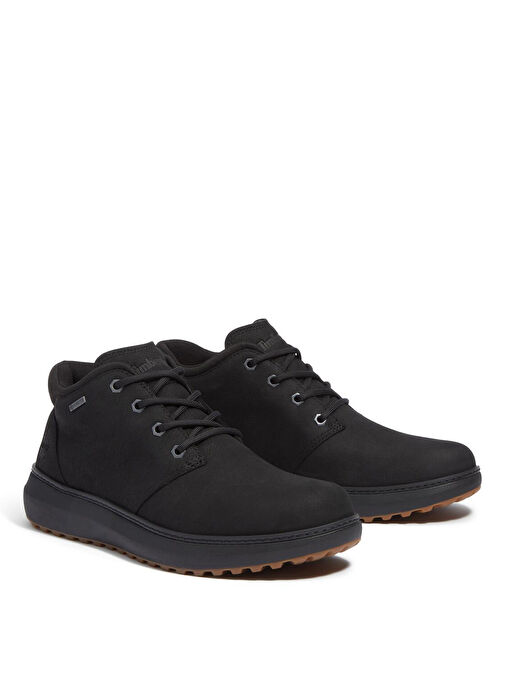 Timberland Siyah Erkek Bot HUDSON ROAD MID LACE UP GTX CHUKKA - Görsel 4
