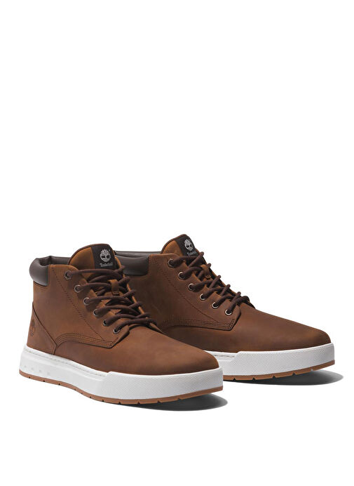 Timberland Kahverengi Erkek Bot Maple Grove MID LACE UP - Görsel 4