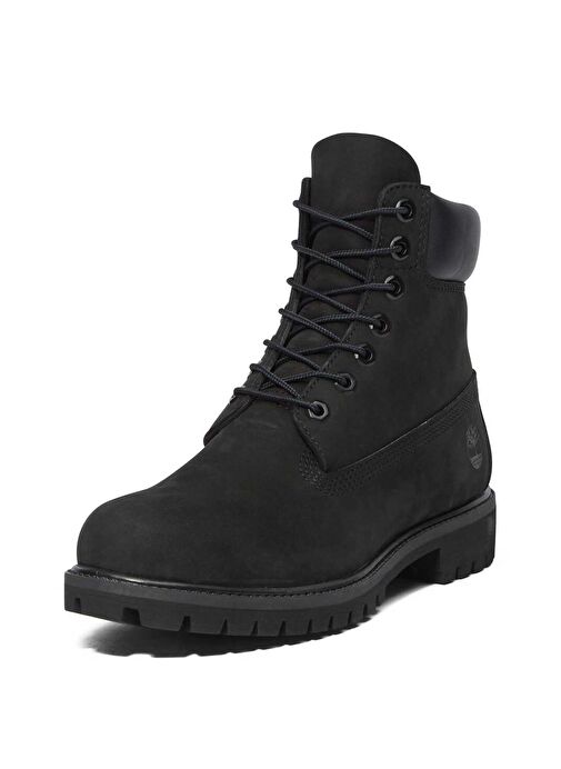 Timberland Siyah Erkek Bot Premium 6 INCH LACE UP WATERPROOF - Görsel 5
