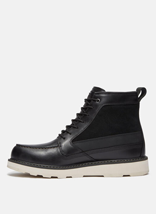 Timberland Siyah Erkek Bot BRITTON MILLS MID LACE UP WATERPROO - Görsel 3