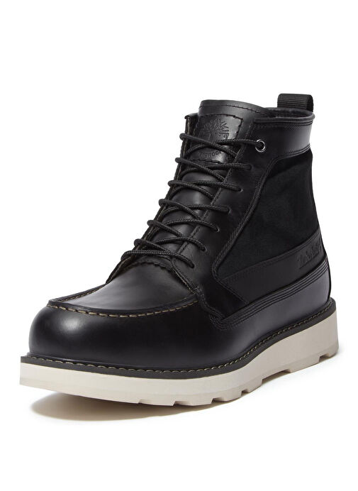 Timberland Siyah Erkek Bot BRITTON MILLS MID LACE UP WATERPROO - Görsel 5