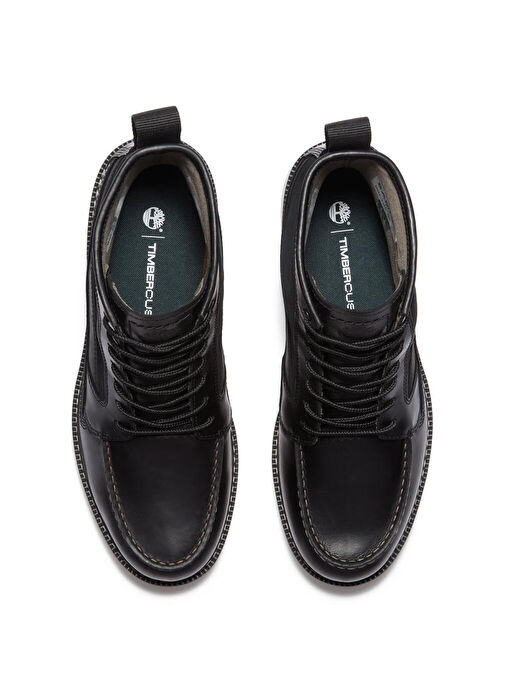 Timberland Siyah Erkek Bot BRITTON MILLS MID LACE UP WATERPROO - Görsel 6