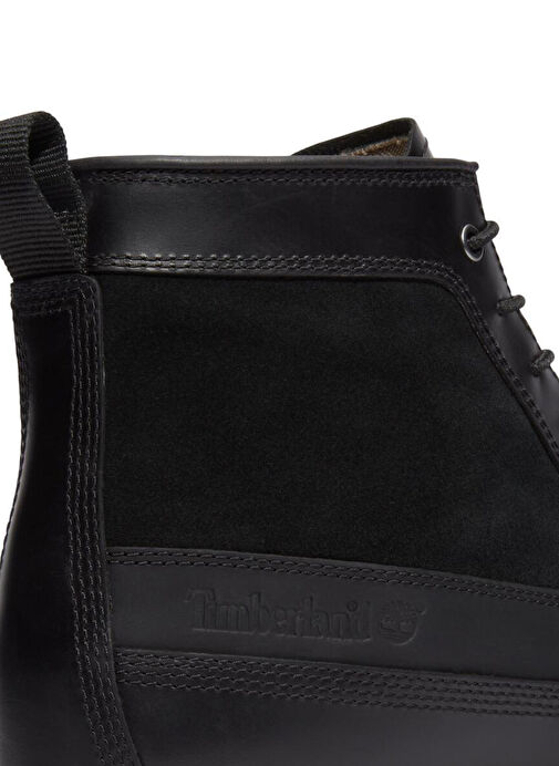 Timberland Siyah Erkek Bot BRITTON MILLS MID LACE UP WATERPROO - Görsel 9