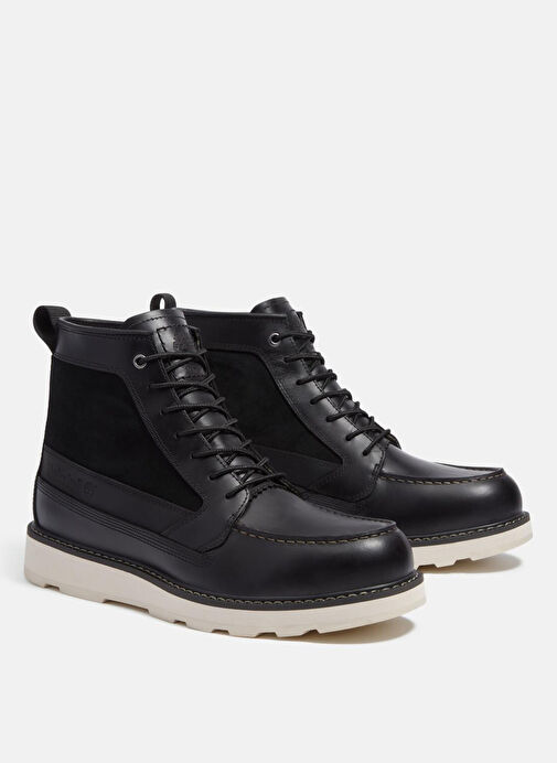 Timberland Siyah Erkek Bot BRITTON MILLS MID LACE UP WATERPROO - Görsel 4