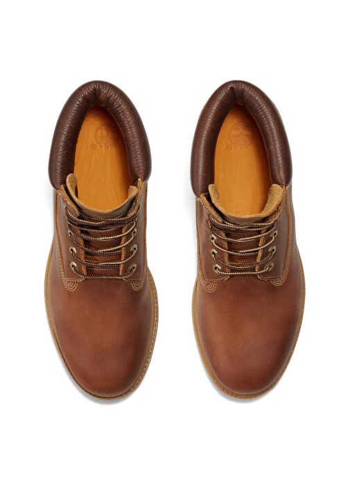 Timberland Kahverengi Erkek Bot Premium 6 INCH LACE UP WATERPROOF - Görsel 6