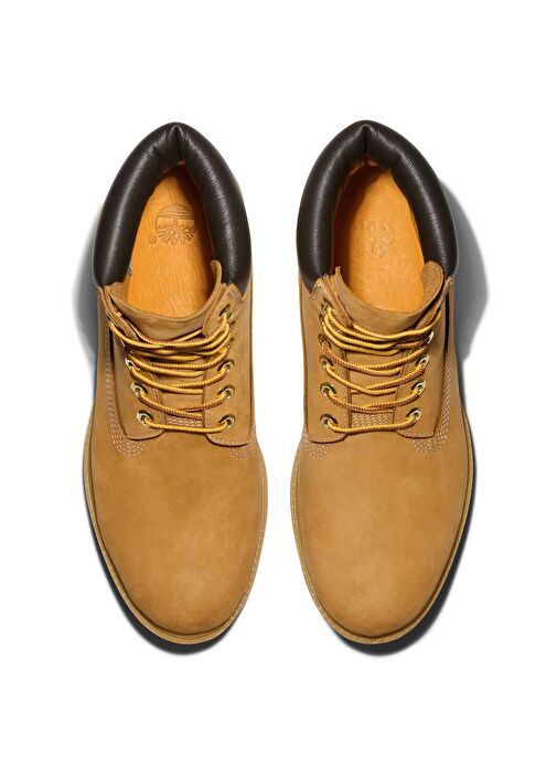 Timberland Sarı Erkek Bot Premium 6 INCH LACE UP WATERPROOF - Görsel 6