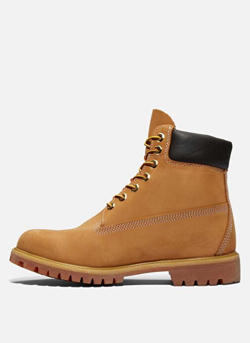 Timberland Sarı Erkek Bot Premium 6 INCH LACE UP WATERPROOF - Görsel 3