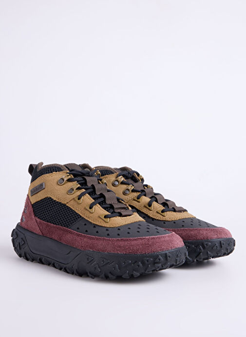 Timberland TB0A6CW1A6M1-GreenStrideMotion 6MID Bordo Deri Erkek Outdoor Ayakkabısı - Görsel 3