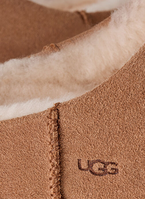 Ugg W ELEA SLIP-ON Taba Kadın Süet Terlik 1171390 - Görsel 6