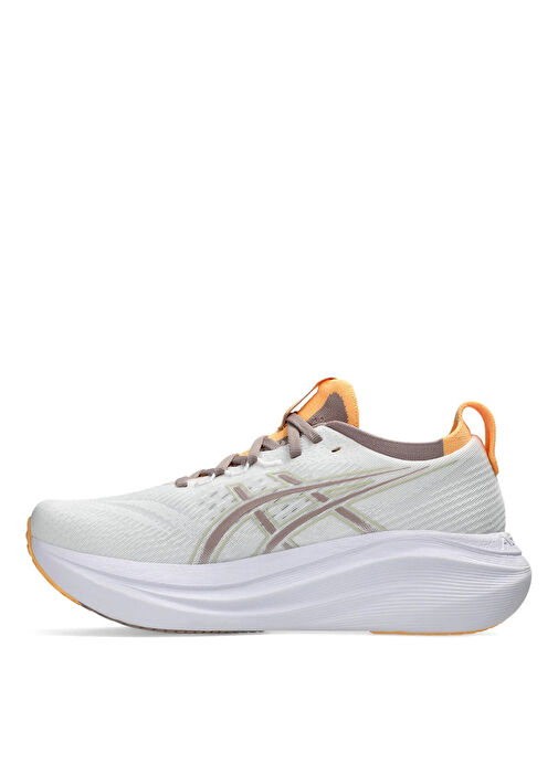 Asics 1012B753-103 GEL-NIMBUS 27 Beyaz Kadın Koşu Ayakkabısı - Görsel 3