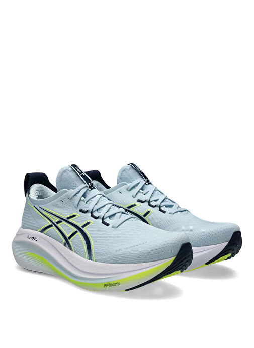 Asics 1011C205-400 GEL-NIMBUS 27 Mavi Erkek Koşu Ayakkabısı - Görsel 5