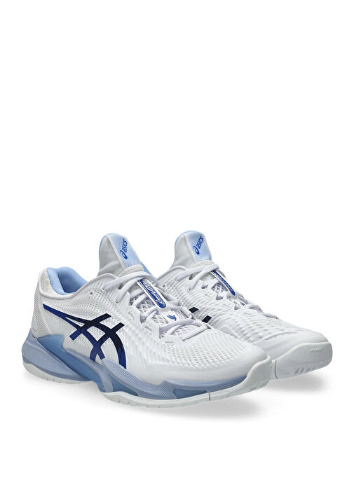 Asics 1041A522-967 COURT FF 3 NOVAK Beyaz Erkek Tenis Ayakkabısı - Görsel 4