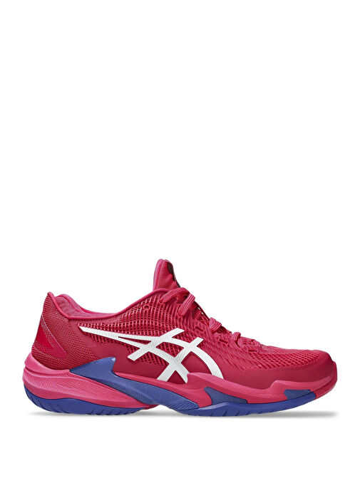 Asics 1042A220-700 COURT FF 3 Kırmızı Kadın Tenis Ayakkabısı - Görsel 2