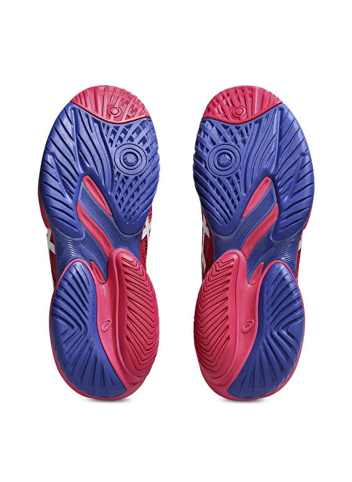 Asics 1042A220-700 COURT FF 3 Kırmızı Kadın Tenis Ayakkabısı - Görsel 8