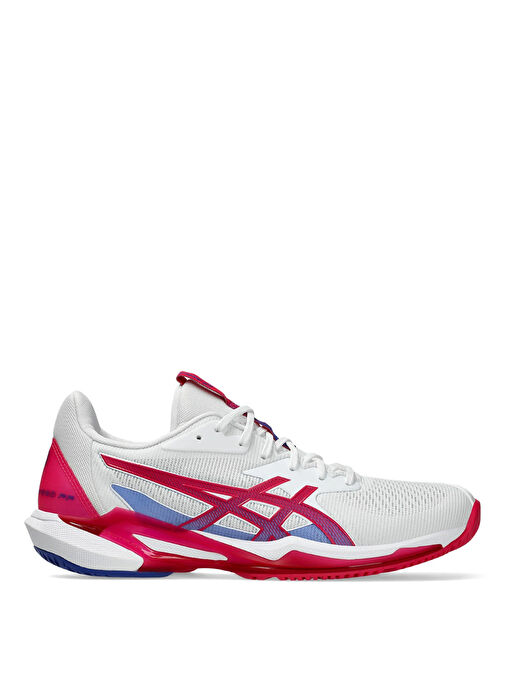 Asics 1042A250-103 SOLUTION SPEED FF 3 Beyaz Kadın Tenis Ayakkabısı - Görsel 2