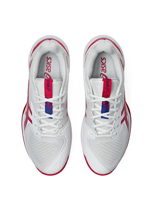 Asics 1042A250-103 SOLUTION SPEED FF 3 Beyaz Kadın Tenis Ayakkabısı - Görsel 5