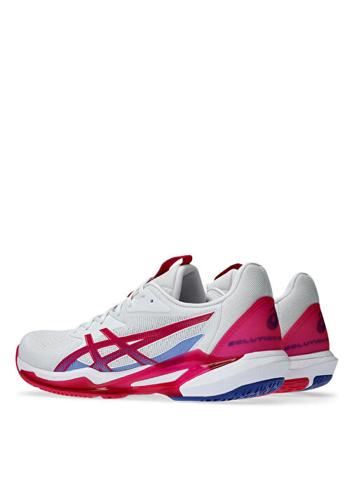 Asics 1042A250-103 SOLUTION SPEED FF 3 Beyaz Kadın Tenis Ayakkabısı - Görsel 6