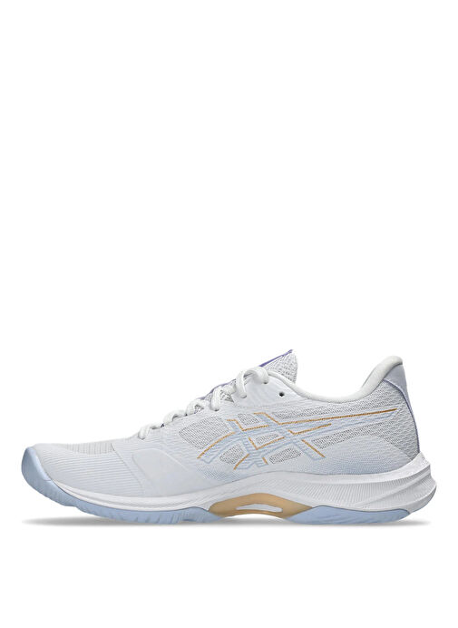 Asics 1052A083-102 NETBURNER BALLISTIC FF Beyaz Kadın Voleybol Ayakkabısı - Görsel 3