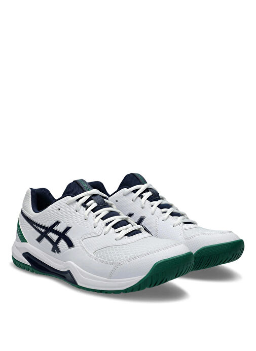 Asics 1041A408-105 GEL-DEDICATE 8 Beyaz Erkek Tenis Ayakkabısı - Görsel 4