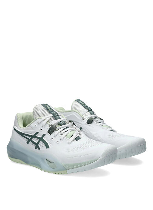 Asics 1042A279-102 GEL-RESOLUTION X Beyaz Kadın Tenis Ayakkabısı - Görsel 4