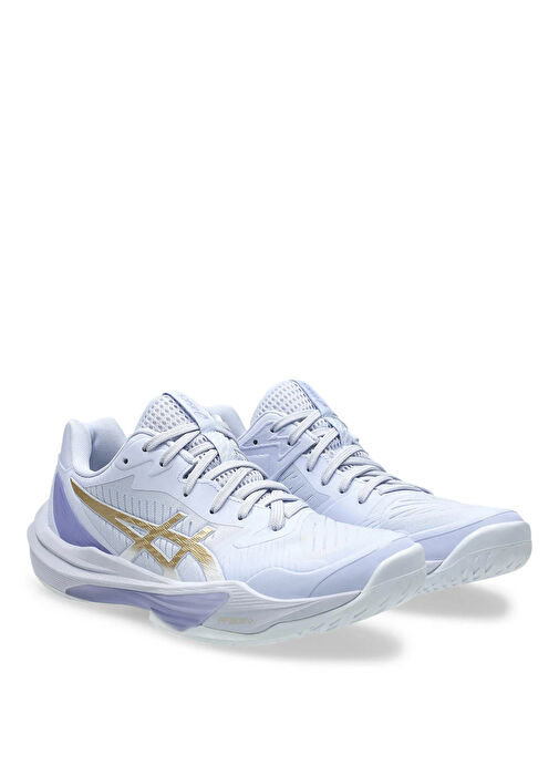 Asics 1052A075-400 SKY ELITE FF 3 Mavi Kadın Voleybol Ayakkabısı - Görsel 4