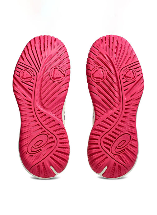 Asics 1042A294-100 GEL-CHALLENGER 15 Krem - Kırmızı Kadın Tenis Ayakkabısı - Görsel 8