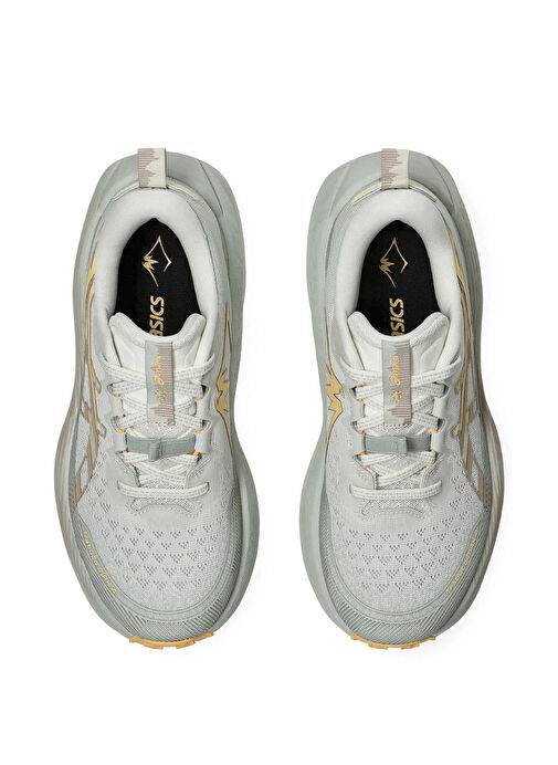 Asics 1012B769-100 Trabuco Max 4 Ekru Kadın Koşu Ayakkabısı - Görsel 7